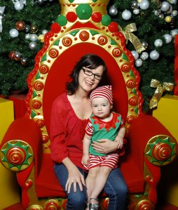 Our 2012 Santa photo. Without Santa.